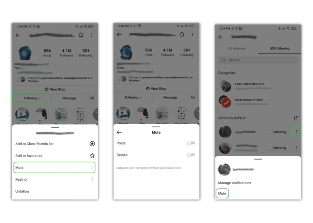 how-to-mute-account-on-instagram